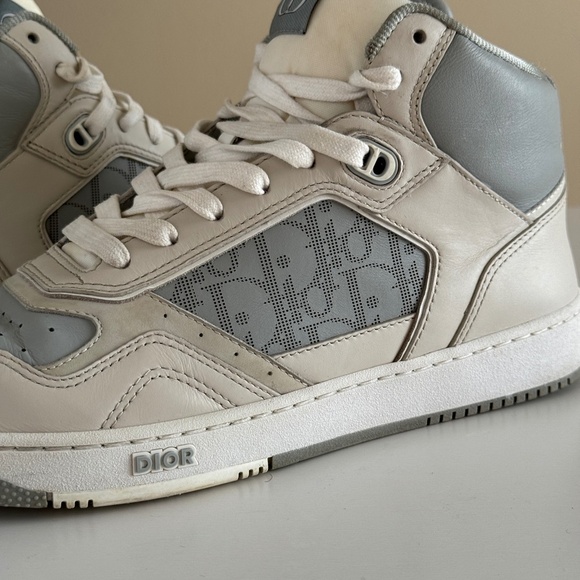 Dior B27 Mid-Top sneakers shoe Men's sz 9/9.5 US - EU 42 - Picture 3 of 15